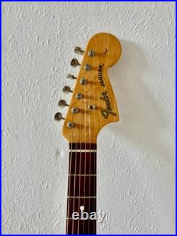 Fender Jaguar Electric Guitar Fiesta Red USA 2001 Fender Jaguar Electric Guitar Fiesta Red USA 2001