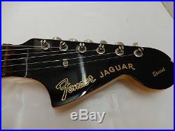 Fender Jaguar Special Black Electric Guitar Crafted in Japan