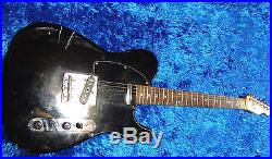 Fender Japan MIJ P serial TELECASTER tele Black Electric Guitar 9-2