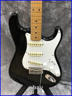 Fender Japan ST54-500 Used 1991-1992 Basswood Body Maple FB Black withSoft Case
