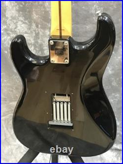Fender Japan ST54-500 Used 1991-1992 Basswood Body Maple FB Black withSoft Case