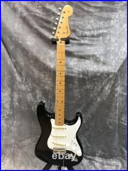 Fender Japan ST54-500 Used 1991-1992 Basswood Body Maple FB Black withSoft Case