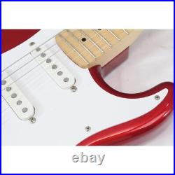Fender Japan St-37S Stratocaster Red 610mm Short Scale 2002-2004 Q Serial Mij