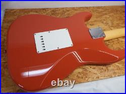 Fender Japan Traditional 60s Stratocaster Red Electric Guitar