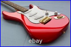 Fender Japan electric guitar Stratocaster red from Japan