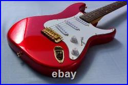 Fender Japan electric guitar Stratocaster red from Japan