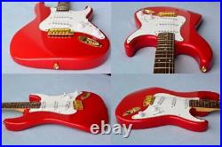 Fender Japan electric guitar Stratocaster red from Japan