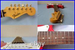 Fender Japan electric guitar Stratocaster red from Japan