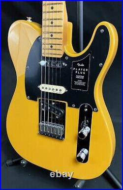 Fender Player Plus Nashville Telecaster Electric Guitar Butterscotch Blonde