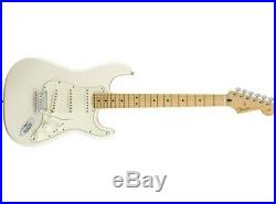 Fender Player Stratocaster Electric Guitar Polar White, Maple Fingerboard (Used)