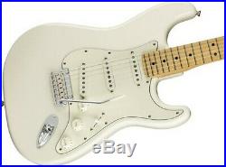 Fender Player Stratocaster Electric Guitar Polar White, Maple Fingerboard (Used)