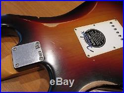 Fender Road Worn'60s Stratocaster Electric Guitar Sunburst Slightly Used
