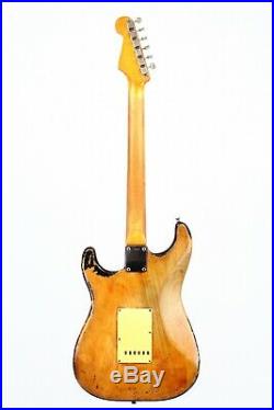 Fender Stratocaster 1962 Pre-CBS 3-tone sunburst finish original Vintage