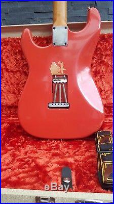 Fender Stratocaster 1963 Pre Cbs Fiesta Red