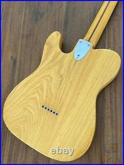 Fender Telecaster Custom (Deluxe Mod), 72, Natural Ash, 1997, Hard Case