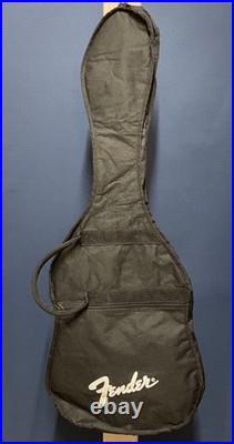 Fender electric guitar soft case black