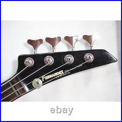 Fernandes Bxb-55 Explorer Black Blk Electric Bass Guitar