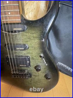 Fernandes FGZ-400 Electric Guitar Vibrant Finish Distortion Case Included Used Fernandes FGZ-400 Electric Guitar Vibrant Finish Distortion Case Included Used