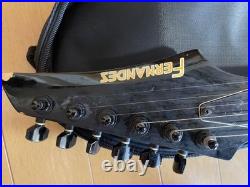 Fernandes FGZ-400 Electric Guitar Vibrant Finish Distortion Case Included Used Fernandes FGZ-400 Electric Guitar Vibrant Finish Distortion Case Included Used