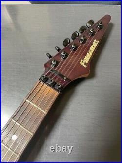 Fernandes M-85C Electric Guitar Purple 1990s Rare