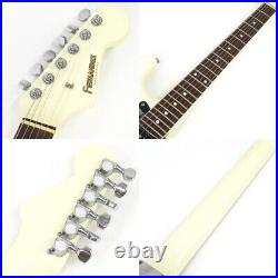 Fernandes St-40 White Stratocaster Type Electric Guitar