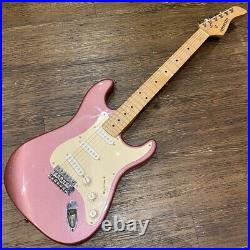 Fernandes Stratocaster Pink Electric Guitar