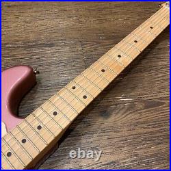Fernandes Stratocaster Pink Electric Guitar