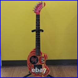 Fernandes Unjalamy ZO-3 Mini Guitar with Built-in Amp and Soft Case