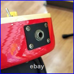 Fernandes Unjalamy ZO-3 Mini Guitar with Built-in Amp and Soft Case