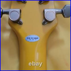 Fernandes Yellow Heart Jr Hide Electric Guitar with Case