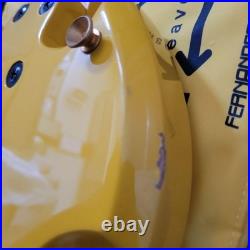 Fernandes Yellow Heart Jr Hide Electric Guitar with Case