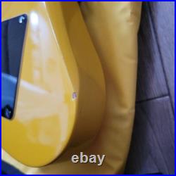 Fernandes Yellow Heart Jr Hide Electric Guitar with Case