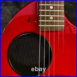 Fernandes ZO-3 Red Mini Electric Guitar Amp Built-in Soft Case from Japan