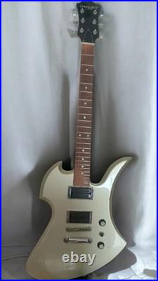 Fernandes hide Signature Style Guitar Set Silver with Tuner Strings Stand Belt