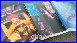 Fernandes hide Signature Style Guitar Set Silver with Tuner Strings Stand Belt