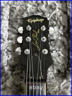 First come, first served price reduction Epiphone Les Paul top quality black