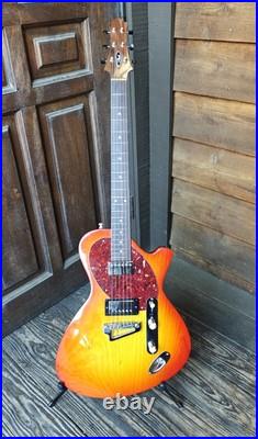 Fleck Guitars Custom Electric 2013 Electric Peach Fleck Guitars Custom Electric 2013 Electric Peach