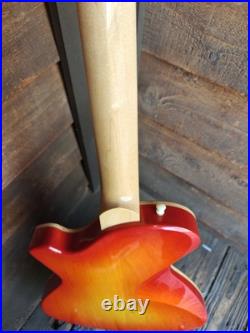 Fleck Guitars Custom Electric 2013 Electric Peach Fleck Guitars Custom Electric 2013 Electric Peach