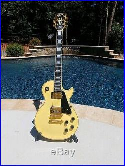 For Sale Is An Absolutely Flawless 1990 Gibson Les Paul Custom Shop