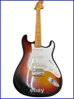 Fresher STRAIGHTER Japan Vintage Strat Style Guitar Sunburst Maple Board w Case