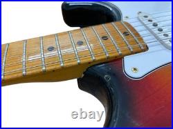 Fresher STRAIGHTER Japan Vintage Strat Style Guitar Sunburst Maple Board w Case