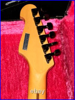 Fuji Roland Electric Guitar Synthesizer 6 String Serial #100757 CASE + OG Lyrics