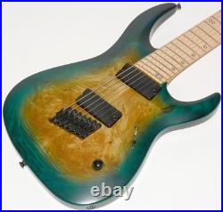 GFC GNRF7-300 Used Maple fingerboard 7 string Green withSoft case GFC GNRF7-300 Used Maple fingerboard 7 string Green withSoft case
