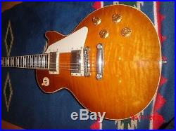 GIBSON Les Paul Standard 2004, withHard case, Honeyburst (faded cherry)