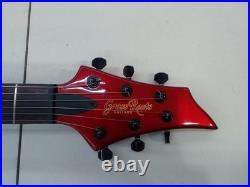 GRASS ROOTS G-FR-56G/CAR Used Alder body Maple neck Rosewood fingerboard Red
