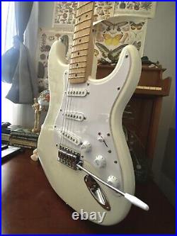 GREAT! Squier Stratocaster, 6 String Olympic White with Smooth Maple Fingerboard