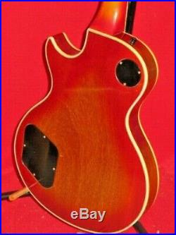 Gibson 1980 Cherry Burst Les Paul Custom Body & Ebony Neck