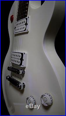 Gibson Buckethead White Les Paul 2011 Gloss Refinished LP Electric Guitar