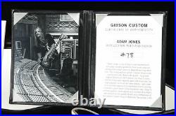 Gibson Custom Shop Aged & Signed ADAM JONES 1979 Les Paul Silverburst