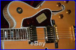 Gibson Custom Shop Byrdland Natural Archtop Electric Guitar